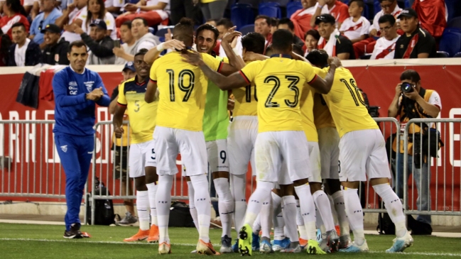 Ecuador batió a Perú en New Jersey con solitario gol de Erick Castillo