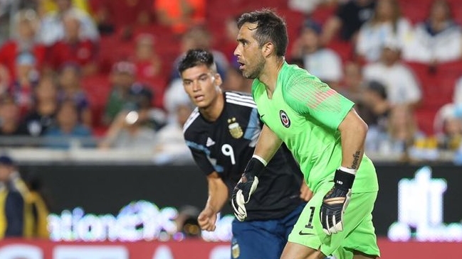 Claudio Bravo: Gran esfuerzo de todos en Estados Unidos, ese es el camino