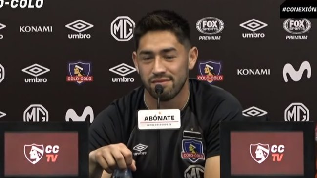 Agustín Ortiz e ilusión del debut en Colo Colo: Cuando me toque, lo haré de excelente manera