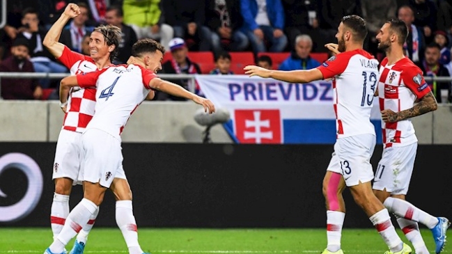 Iván Perisic lideró contundente victoria de Croacia sobre Eslovaquia