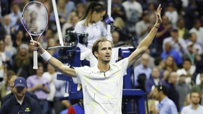 Daniil Medvédev batió a Grigor Dimitrov y se transformó en el primer finalista del US Open