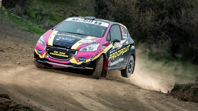 La lluvia se hizo presente en el Shakedown del Gran Premio de Curicó del Rally Mobil