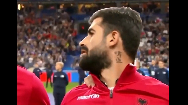 Jugadores de Albania se indignaron porque sonó el himno de Andorra antes del duelo con Francia