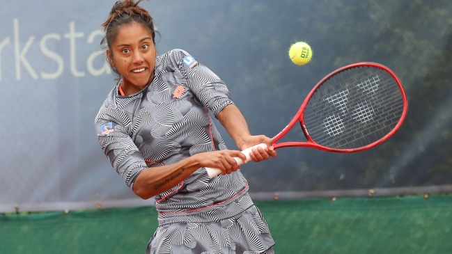 Daniela Seguel cayó en la final de dobles del W60 de Croacia