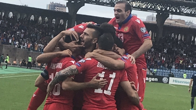 Armenia goleó a Bosnia-Herzegovina por las Clasificatorias para la Eurocopa 2020