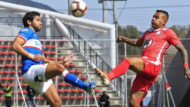 Stefano Magnasco fue responsable del descuento de la UC en su choque con Unión La Calera