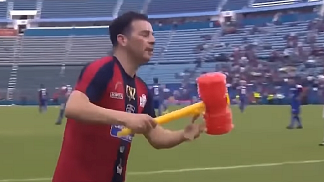 “Chamagol” decidió empate de Atlante y Cruz Azul en duelo de leyendas