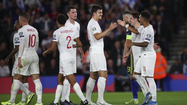 Inglaterra celebró una fiesta de goles ante Kosovo en la Clasificatorias a la Eurocopa