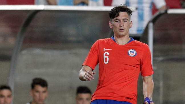 Alfonso Parot convirtió su primer gol en la selección chilena y abrió la cuenta ante Honduras