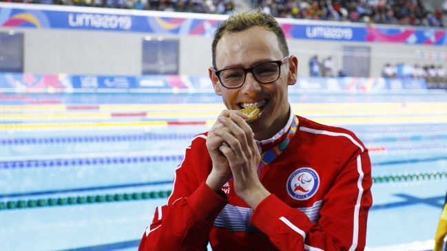 Alberto Abarza ganó bronce en el Mundial de Paranatación