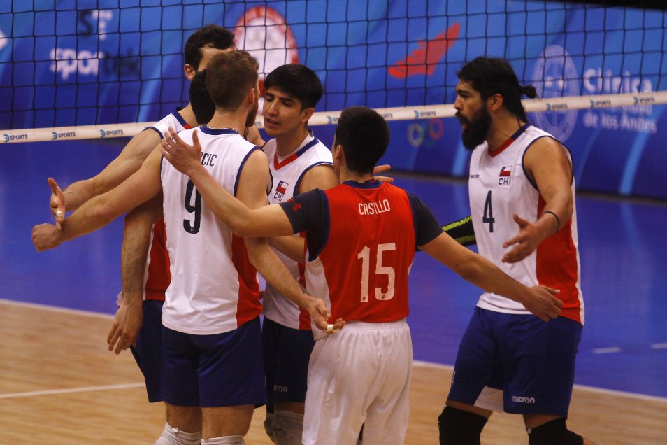 El triunfo de Chile ante Perú en el Sudamericano de Voleibol