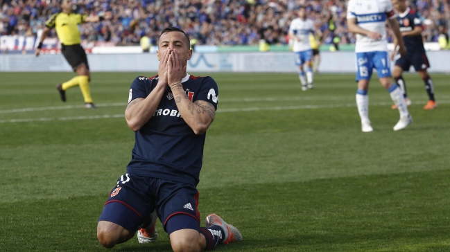 Sebastián Ubilla se mantiene en duda para duelo de la U ante Unión Española