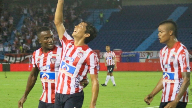 Matías Fernández anotó y dio esperanza en la eliminación de Junior de la Copa Colombia