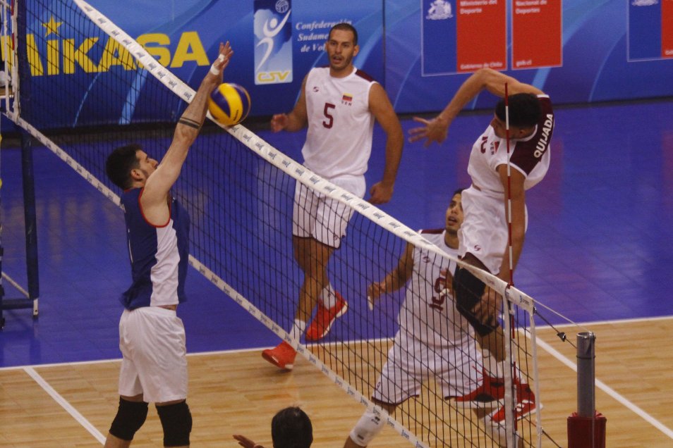 La derrota de Chile ante Venezuela en el Sudamericano de Voleibol