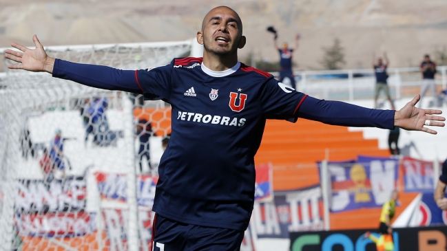 Marcos Riquelme será el centrodelantero de la U ante Unión Española