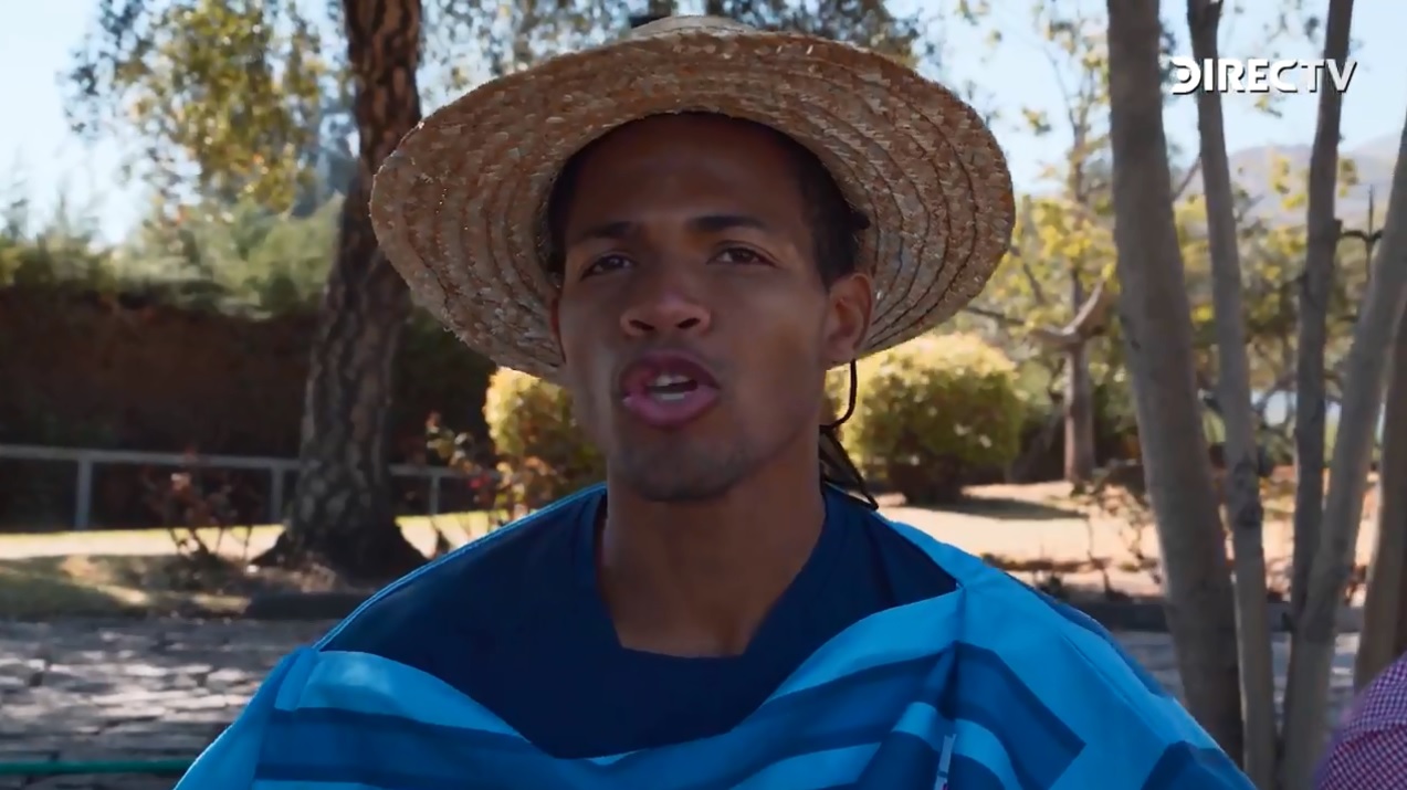 César Munder se lució recitando payas junto a Ignacio Saavedra y Diego Valencia