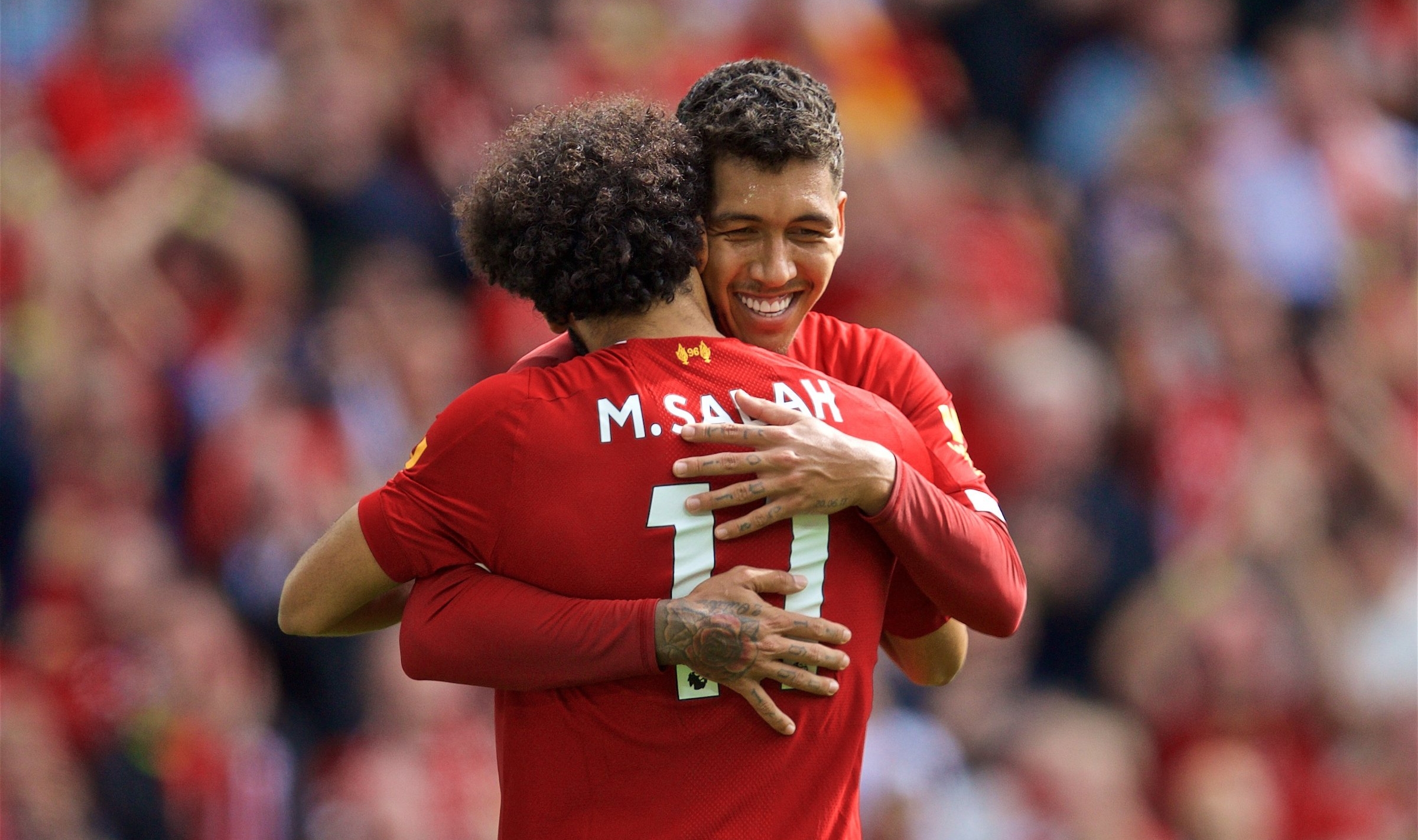 ¡Obra de arte! La genial asistencia de Firmino y el golazo de Salah para Liverpool ante Newcastle