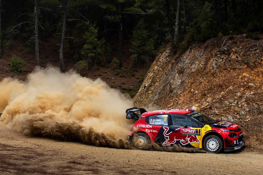 Sebastien Ogier tomó el liderato este sábado en el Rally de Turquía