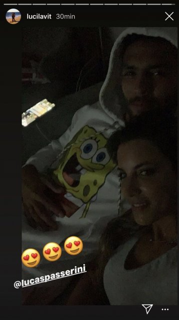 Lucila Vit, la gran conquista del goleador de Palestino Lucas Passerini