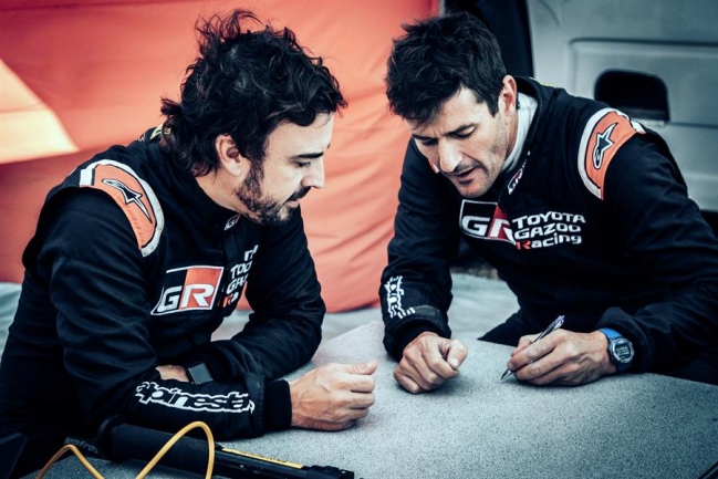 Alonso y Coma seguirán en Marruecos su entrenamiento de cara al Dakar