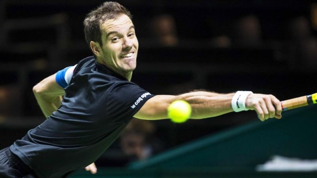Richard Gasquet y otros tenistas locales avanzaron en el ATP de Metz