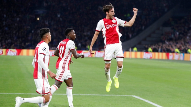Ajax debutó con una sólida victoria sobre Lille en la Liga de Campeones