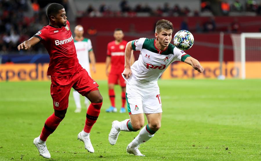 Aránguiz y Bayer Leverkusen se inclinaron en casa ante Lokomotiv Moscú en la Champions