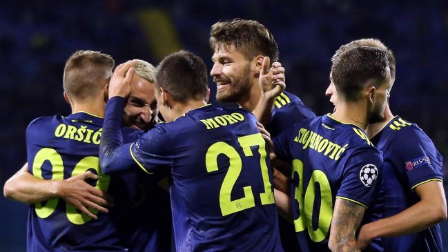 Dinamo Zagreb arruinó el debut de Atalanta en la Champions con goleada en Croacia