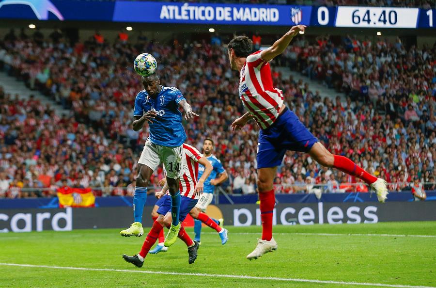 Héctor Herrera fue héroe para Atlético en el empate con Juventus en el Wanda Metropolitano