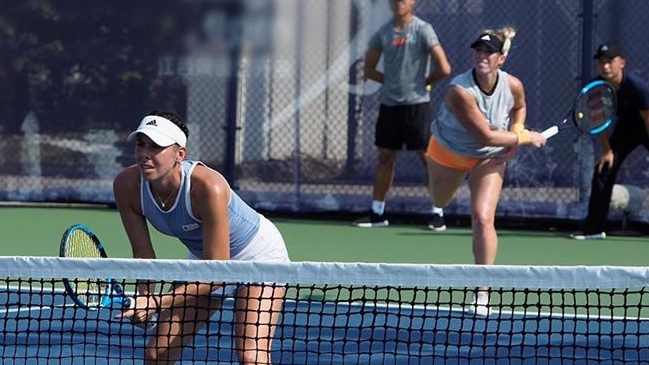 Alexa Guarachi y Giuliana Olmos entraron a la final de dobles en Guangzhou