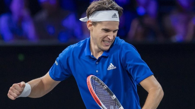 Dominic Thiem derrotó a Denis Shapovalov en el primer partido de la Laver Cup