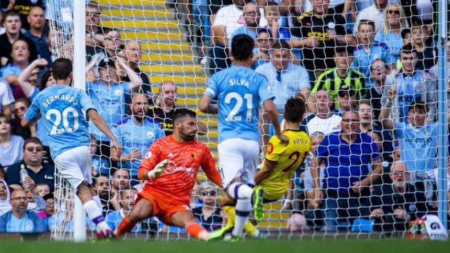Manchester City pulverizó a Watford y escribió nueva marca en su historia