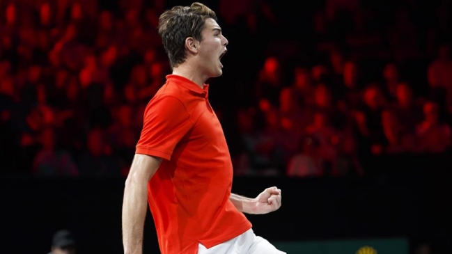 Taylor Fritz venció a Dominic Thiem y estiró la ventaja para el Resto del Mundo en la Laver Cup