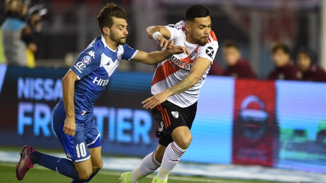 Vélez de Pablo Galdames sorprendió a River Plate de Paulo Díaz y lo venció en el Monumental