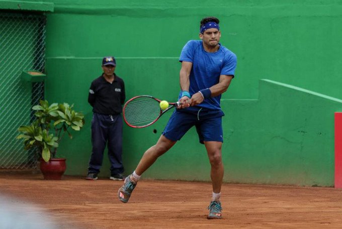 Bastián Malla tuvo debut y despedida en el Challenger de Buenos Aires