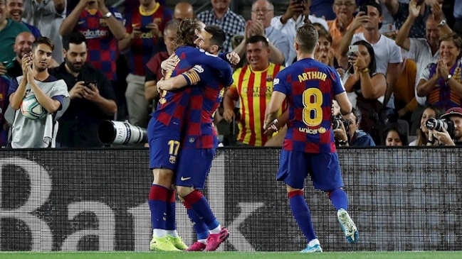 Barcelona venció a Villarreal y recuperó terreno en la liga española