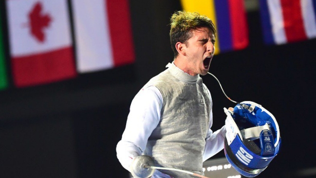Gustavo Alarcón se colgó el oro y Felipe Alvear la plata en el Sudamericano de Esgrima