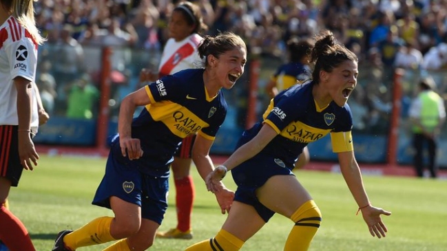 La espectacular goleada de Boca sobre River en el Superclásico femenino