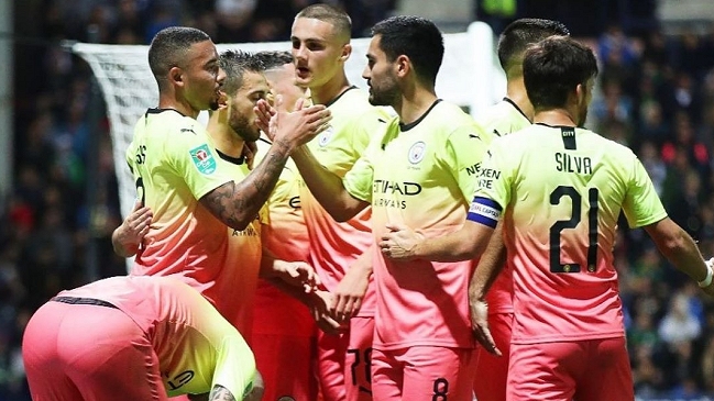 Manchester City enfrentará a Southampton en octavos de final de la Copa de la Liga inglesa