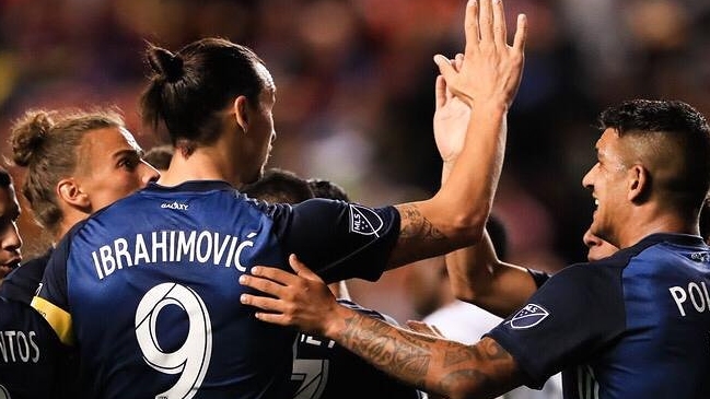Zlatan Ibrahimovic comandó la clasificación de Los Angeles Galaxy a los play-offs de la MLS