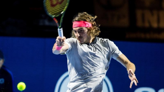Stefanos Tsitsipas se retiró en octavos del ATP de Zhuhai por problemas físicos