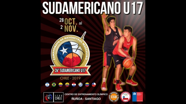 Chile enfrentará a Ecuador, Paraguay y Brasil en el Sudamericano sub 17 de Santiago
