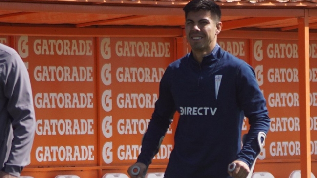 Francisco Silva continúa con la recuperación de su grave lesión en San Carlos de Apoquindo