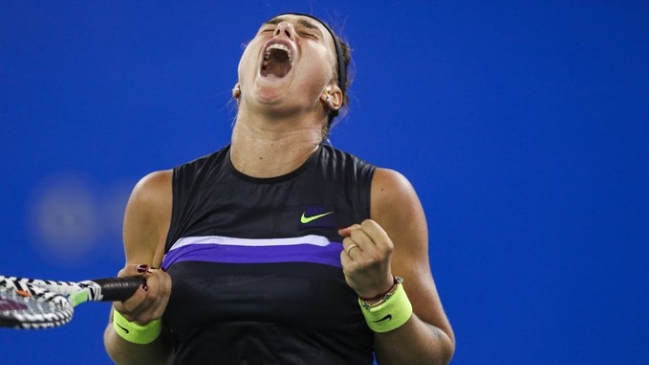 Sabalenka eliminó a Barty y disputará su segunda final consecutiva en Wuhan