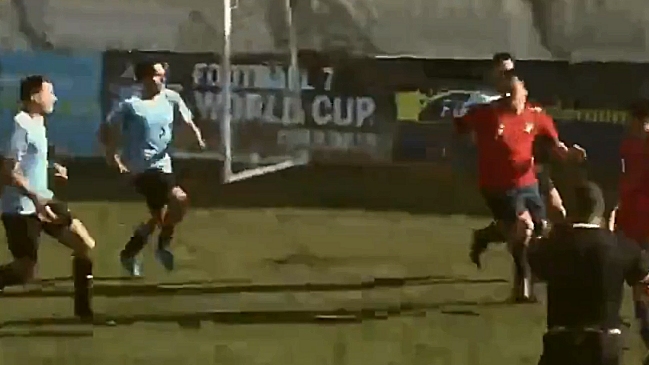 Gol “pichanguero” de Chile desató la furia de Uruguay en el Mundial de Fútbol 7