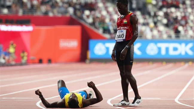 Los 5.000 metros ofrecieron la primera imagen dramática en Doha