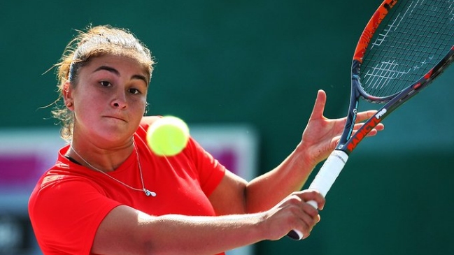 Bárbara Gatica sufrió tropiezo en las semifinales del W15 de Sao Paulo