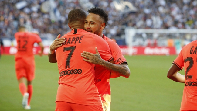 Neymar volvió a guiar al triunfo a PSG frente a Burdeos en la liga francesa