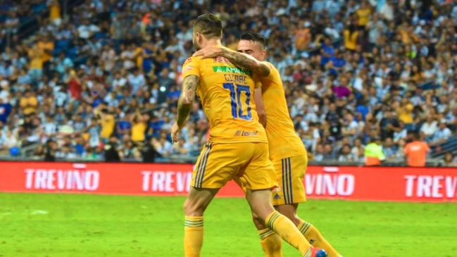 Tigres se impuso en el clásico regiomontano ante Monterrey en la Liga MX