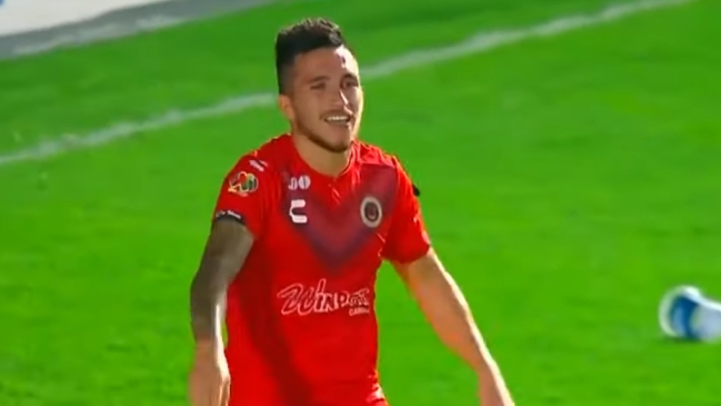 Bryan Carrasco anotó en angustioso empate de Veracruz ante Toluca